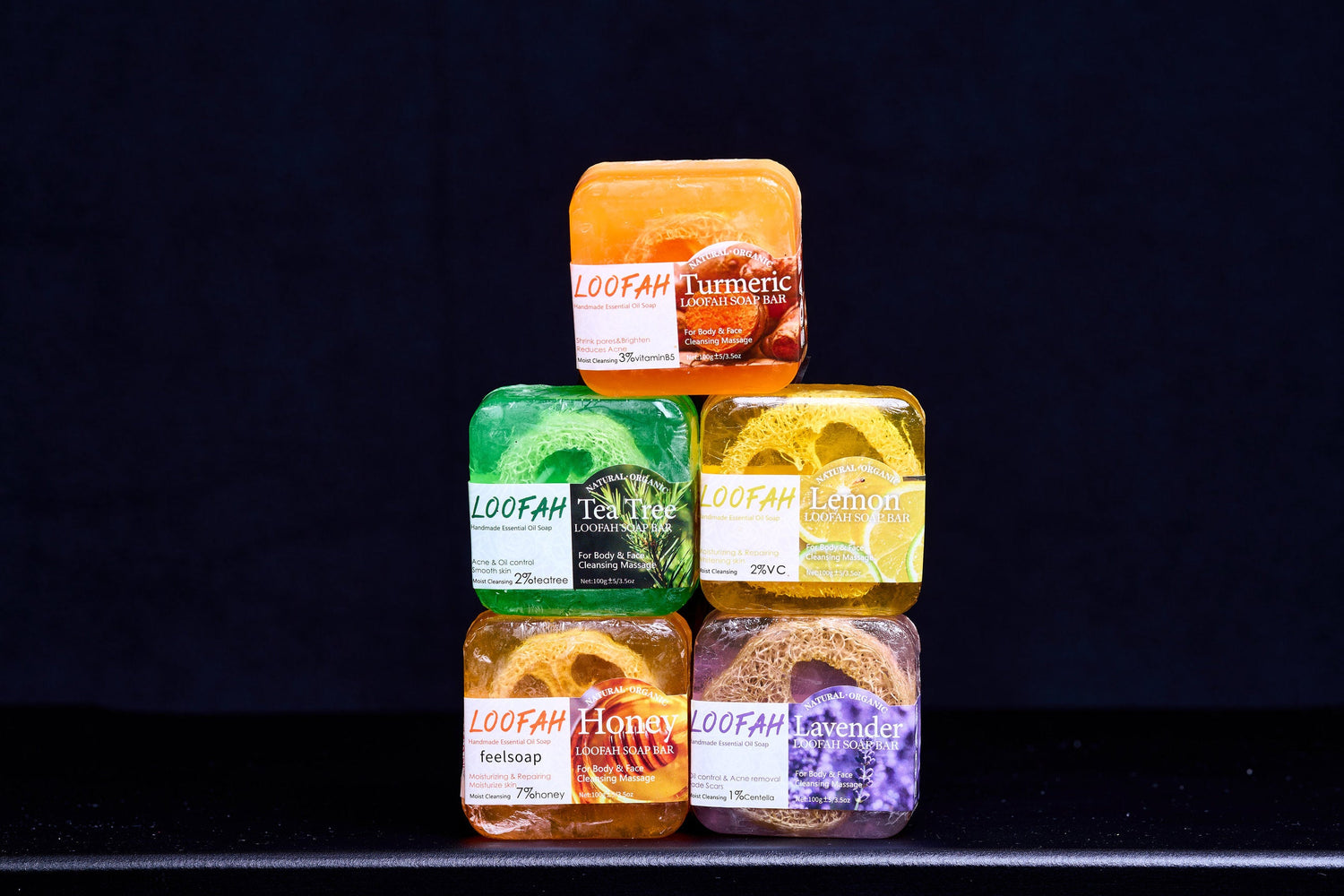 Loofah Soap Bars