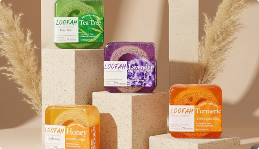Loofah Soap Bars